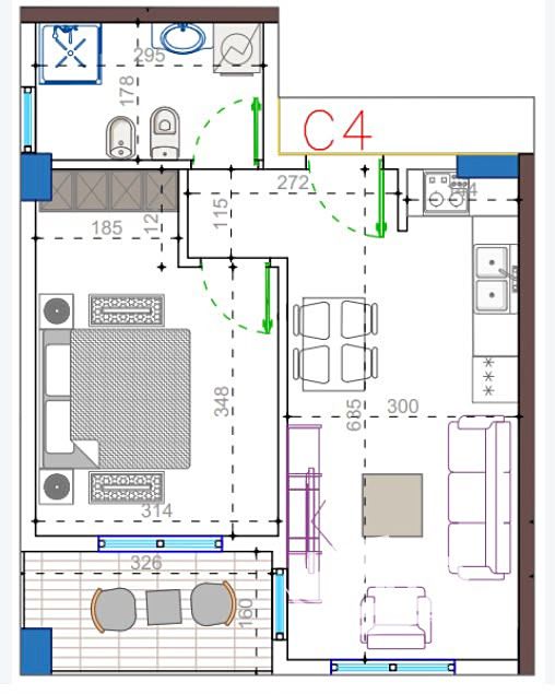 Prodej bytu 2+kk 50 m², Golem – fotka 1 z 3
