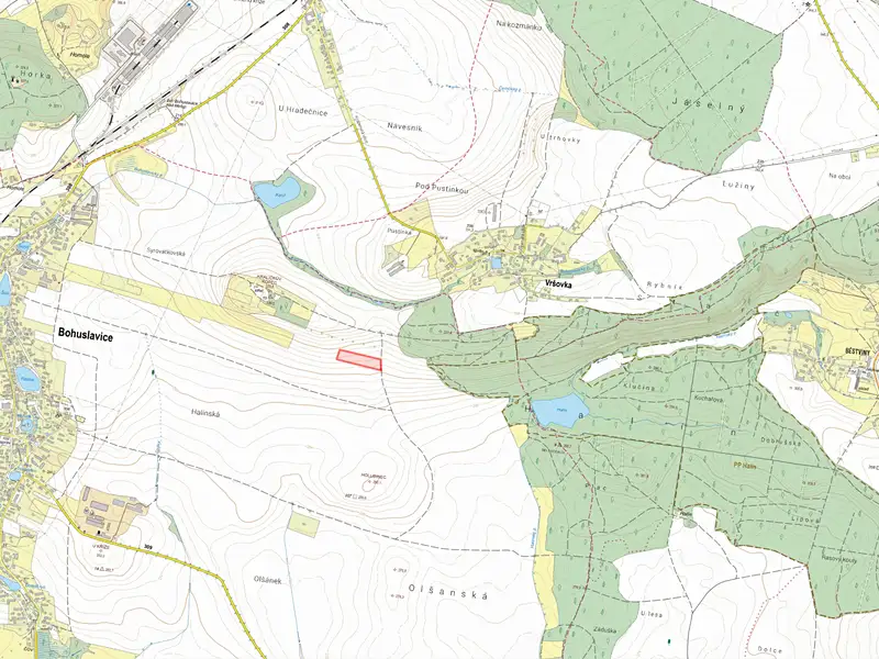 Prodej pole 11368 m², Bohuslavice – náhled fotky 3