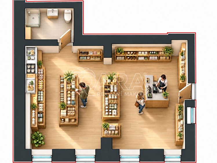 Gewerbefläche zum Kauf, 51 m² (5 von 10)