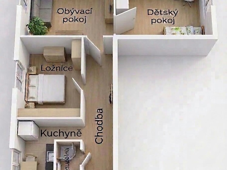 Квартира 3+1 на продаж, 72 м² (17 з 22)