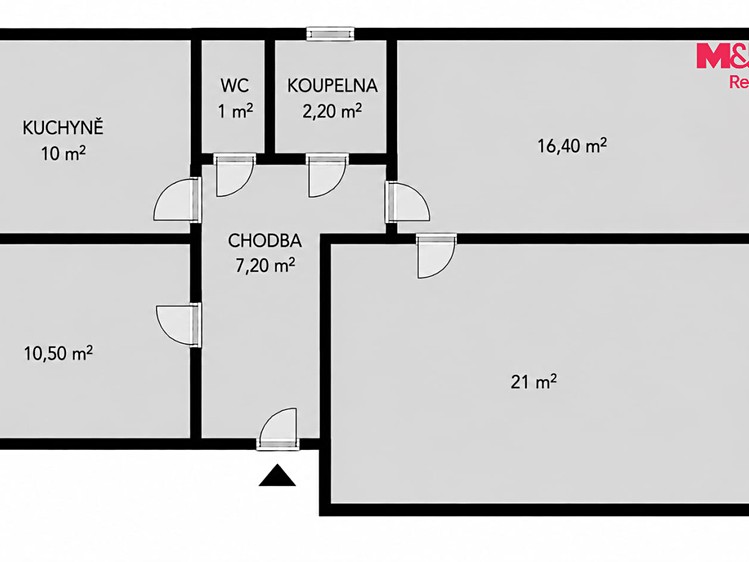 Квартира 3+1 на продаж, 69 м² (21 з 21)