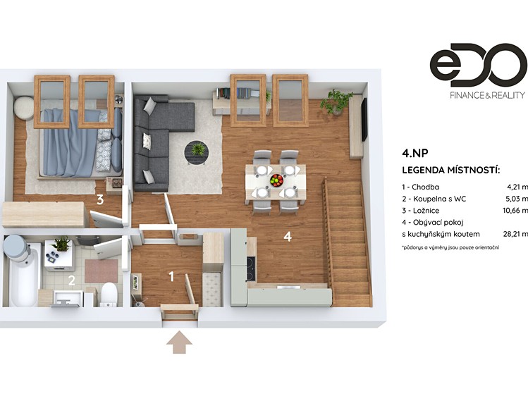 Wohnung 2+kk zum Kauf, 56 m² (21 von 32)