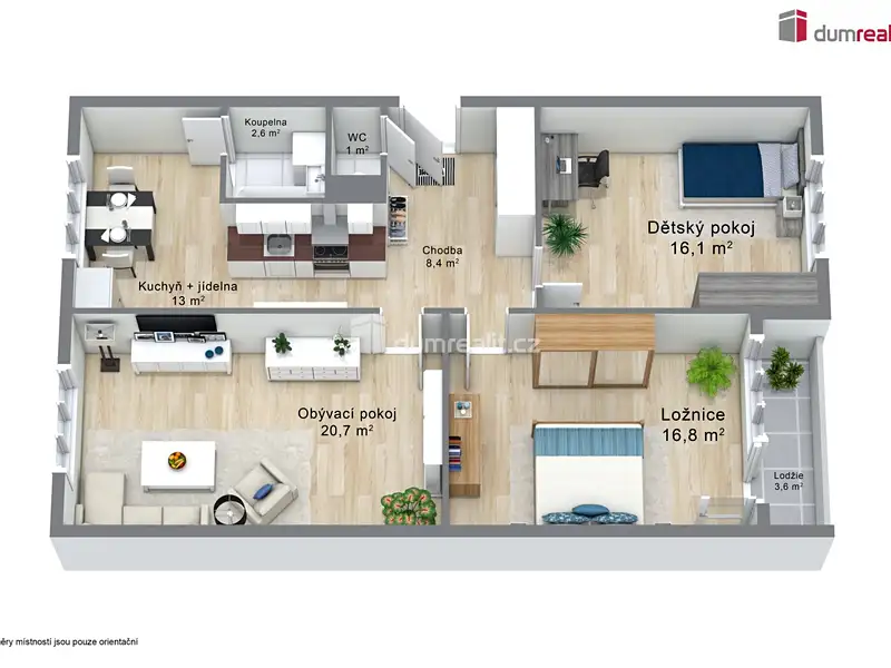 Prodej bytu 3+1 76 m², Chodov – náhled fotky 2