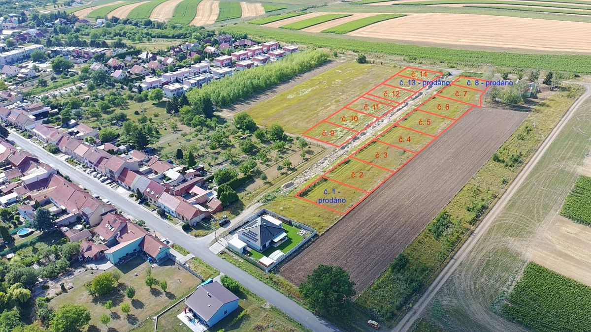 Prodej stavebního pozemku 746 m², Otnice – fotka 1 z 3
