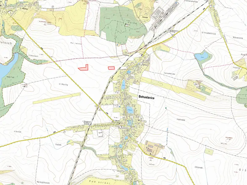 Prodej pole 13763 m², Bohuslavice – náhled fotky 2