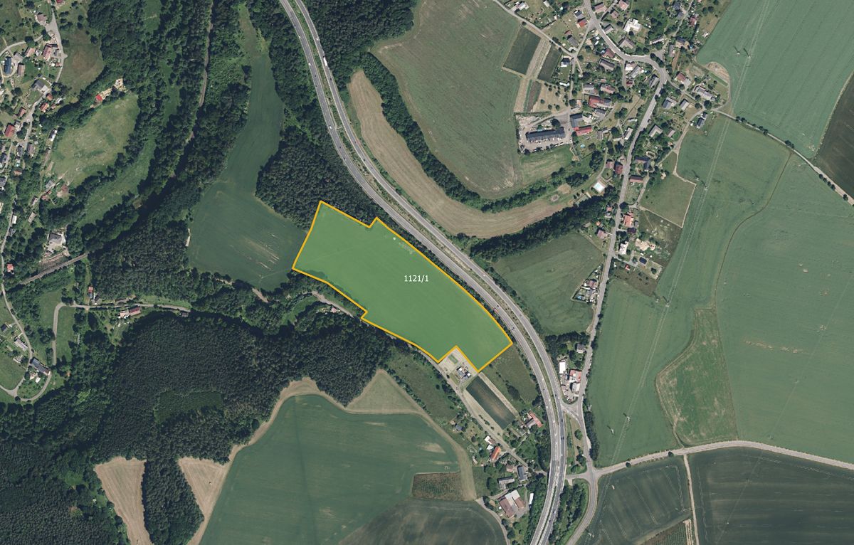 Prodej pole 54118 m², Žďárek – fotka 1 z 3