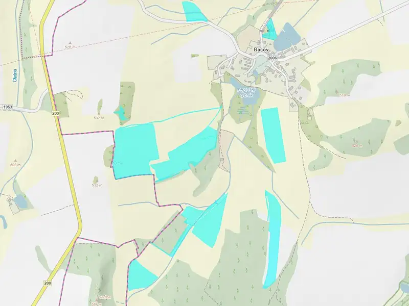 Dražba pozemku 223600 m², Staré Sedlo – náhled fotky 3