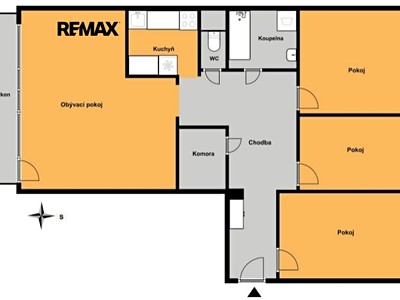 Wohnung 4+kk zur Miete, 83 m² (3 von 10)