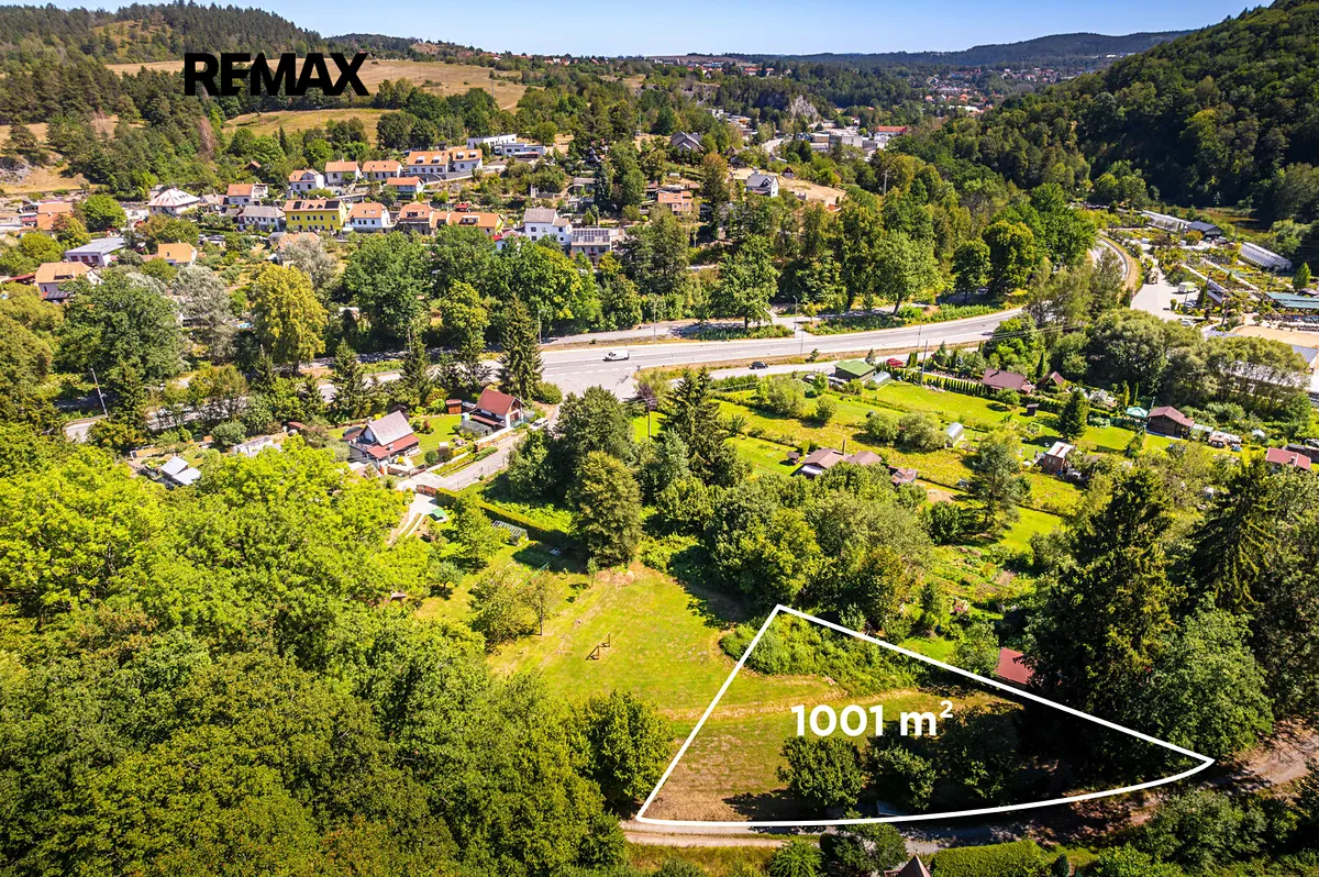 Prodej zahrady 1001 m²