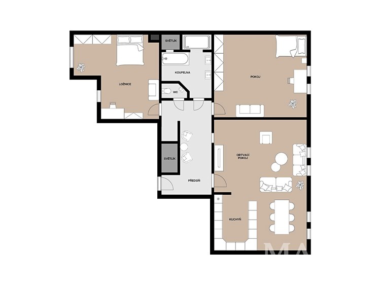 Квартира 3+kk на продаж, 113 м² (29 з 29)