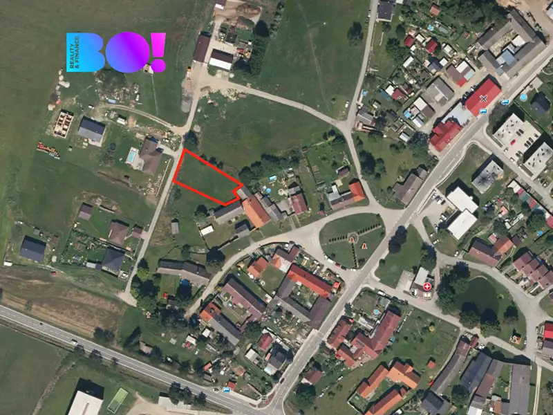 Prodej stavebního pozemku 1073 m², Hospříz – náhled fotky 1