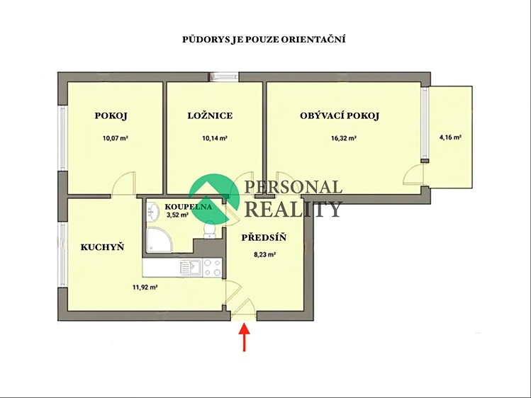 Prodej bytu 3+1, 60 m² (19 z 23)