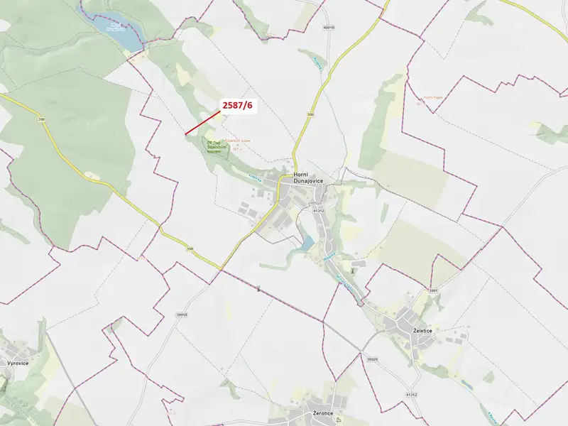 Dražba lesa 237 m², Horní Dunajovice – náhled fotky 1