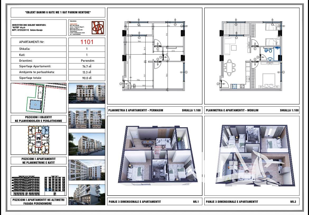 Prodej bytu 3+kk 76 m², Golem – fotka 1 z 3