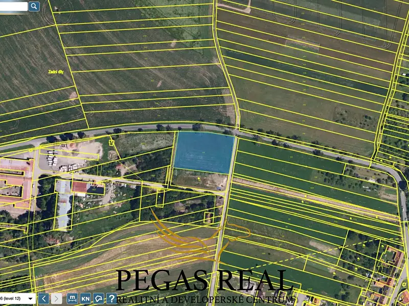 Prodej komerčního pozemku 4445 m², Heršpice – náhled fotky 3