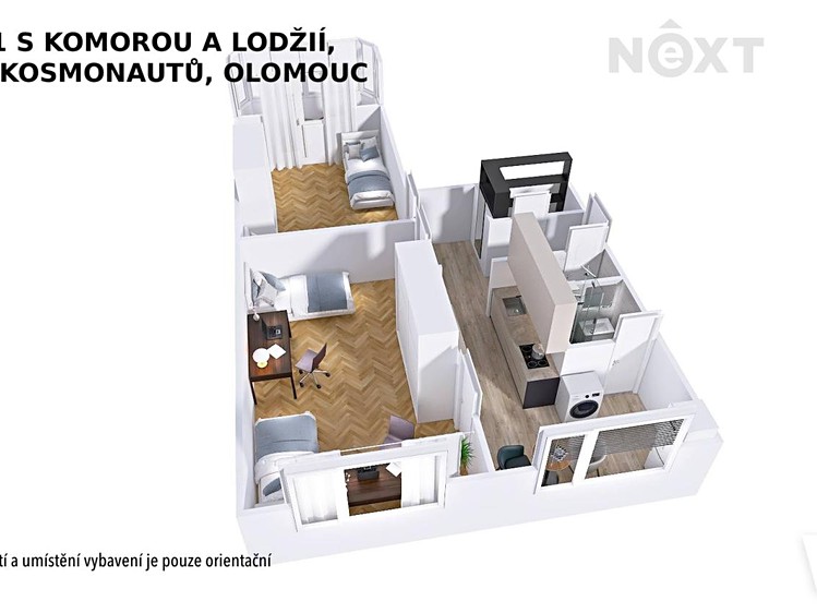 Квартира 2+1 на продаж, 60 м² (19 з 20)