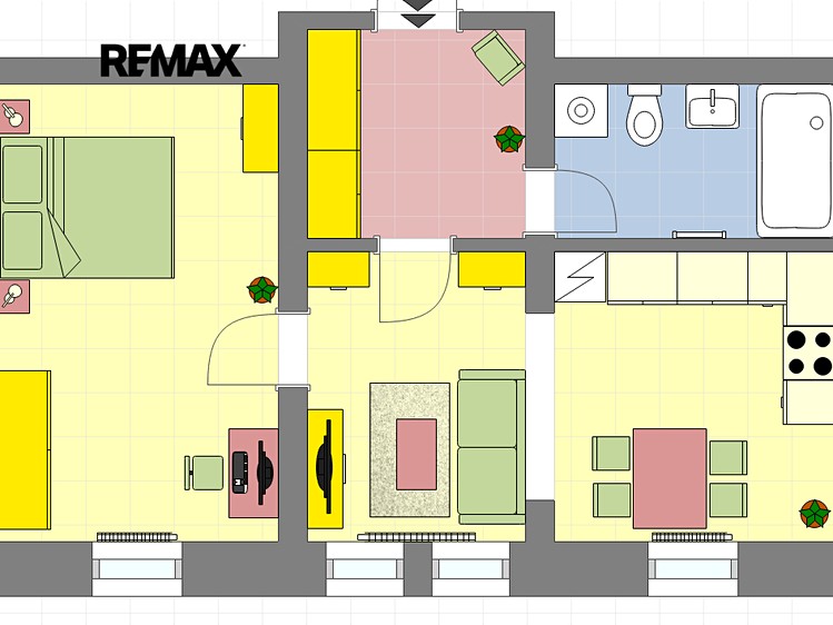Wohnung 2+kk zur Miete, 47 m² (4 von 11)