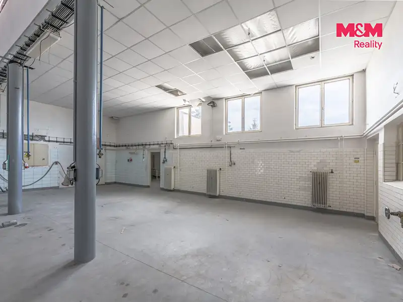 Prodej výrobní haly, prostoru 1350 m², Kostelec nad Labem – náhled fotky 2