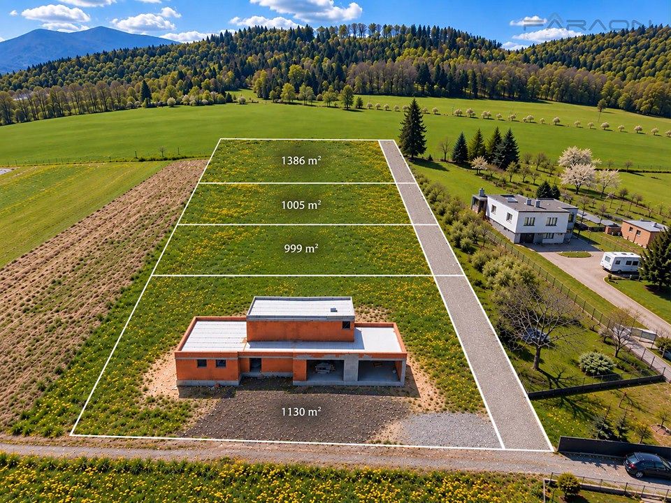 Prodej stavebního pozemku 1005 m², Frýdek-Místek – fotka 1 z 3