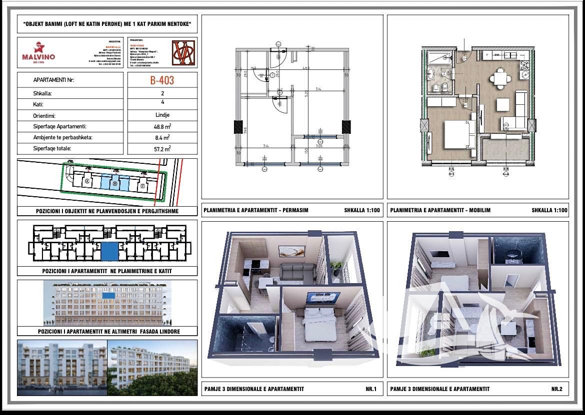 Prodej bytu 2+kk 48 m², Golem – fotka 1 z 3