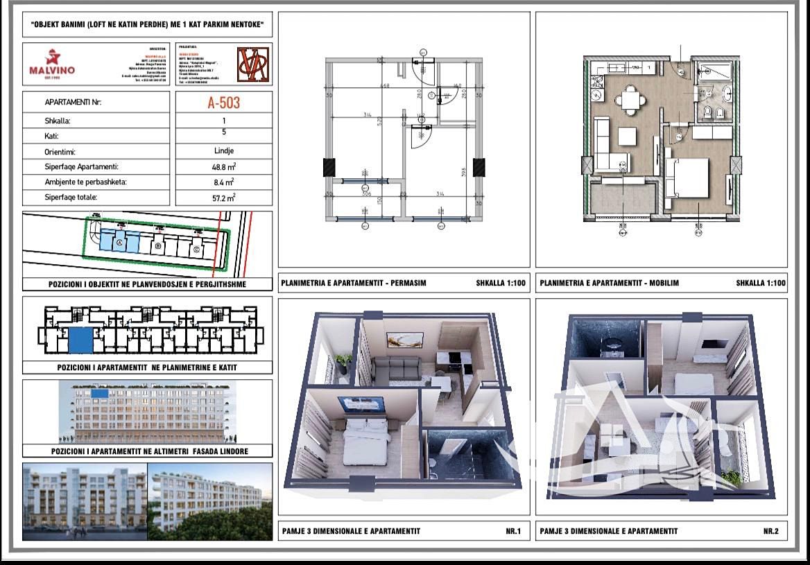 Prodej bytu 2+kk 48 m², Golem – fotka 1 z 3