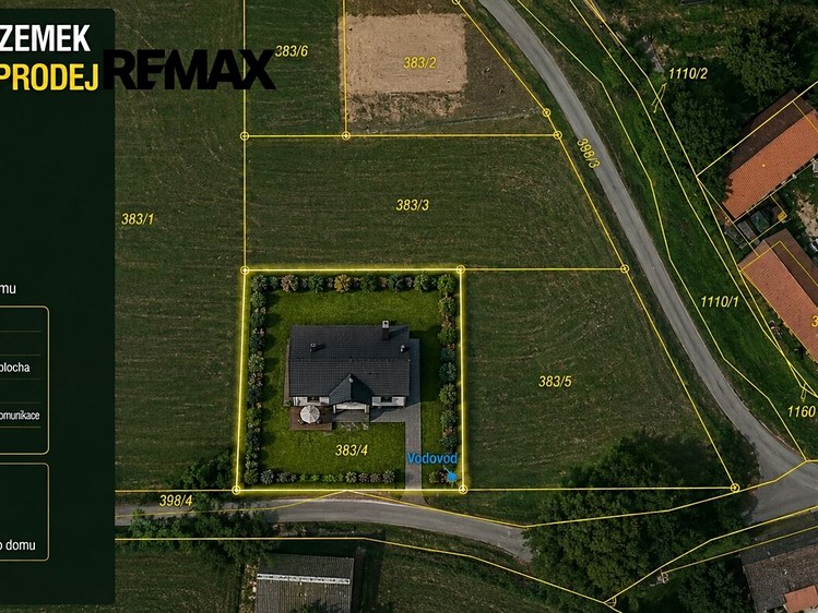 Prodej pozemku, 1 025 m² (1 z 7)