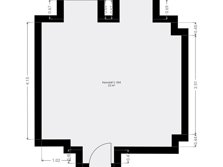 Комерційне приміщення в оренду, 22 м² (3 з 10)
