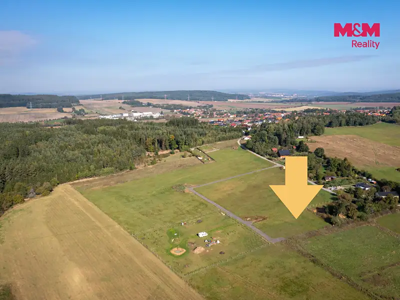 Prodej zahrady 1426 m², Tymákov – náhled fotky 2