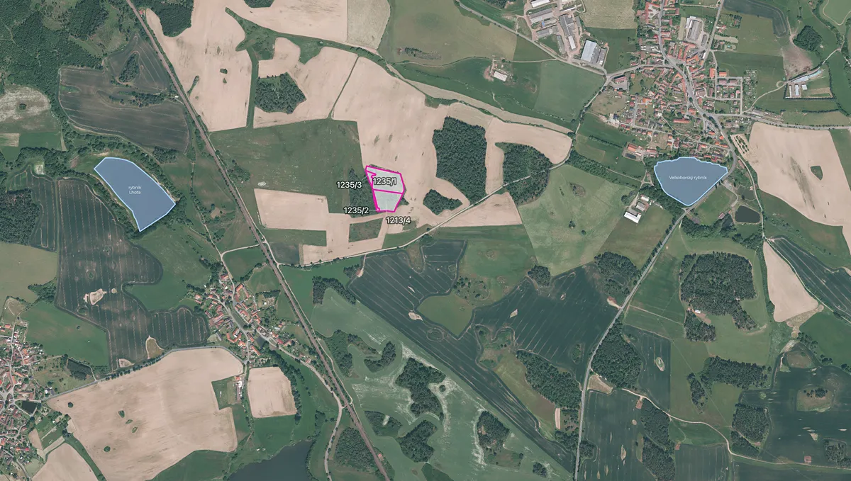 Prodej lesa 16139 m²