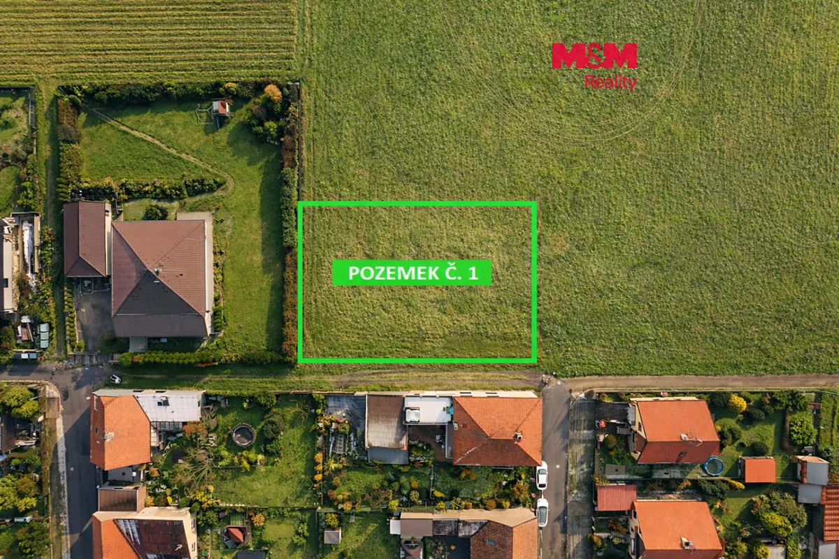 Prodej stavebního pozemku 941 m²