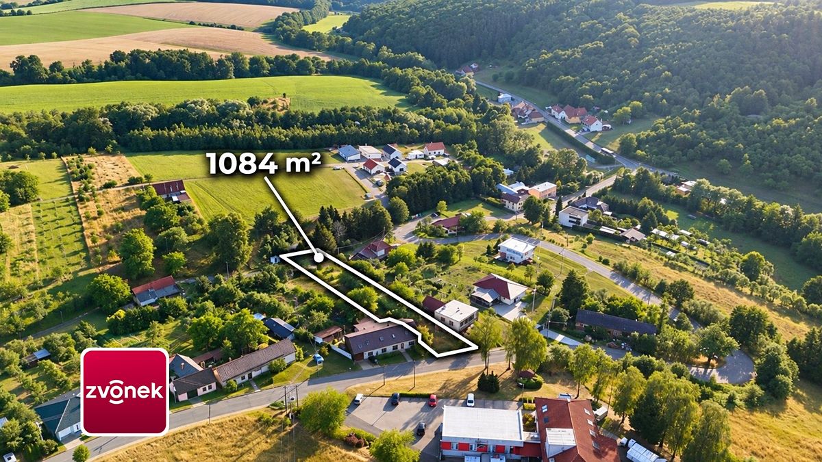 Prodej stavebního pozemku 1084 m², Svárov – fotka 1 z 3