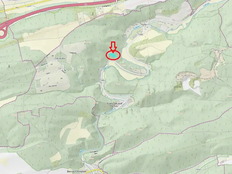 Prodej lesa 3269 m², Svatý Jan pod Skalou – náhled fotky 3