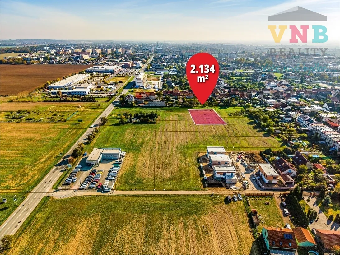Prodej stavebního pozemku 2134 m²