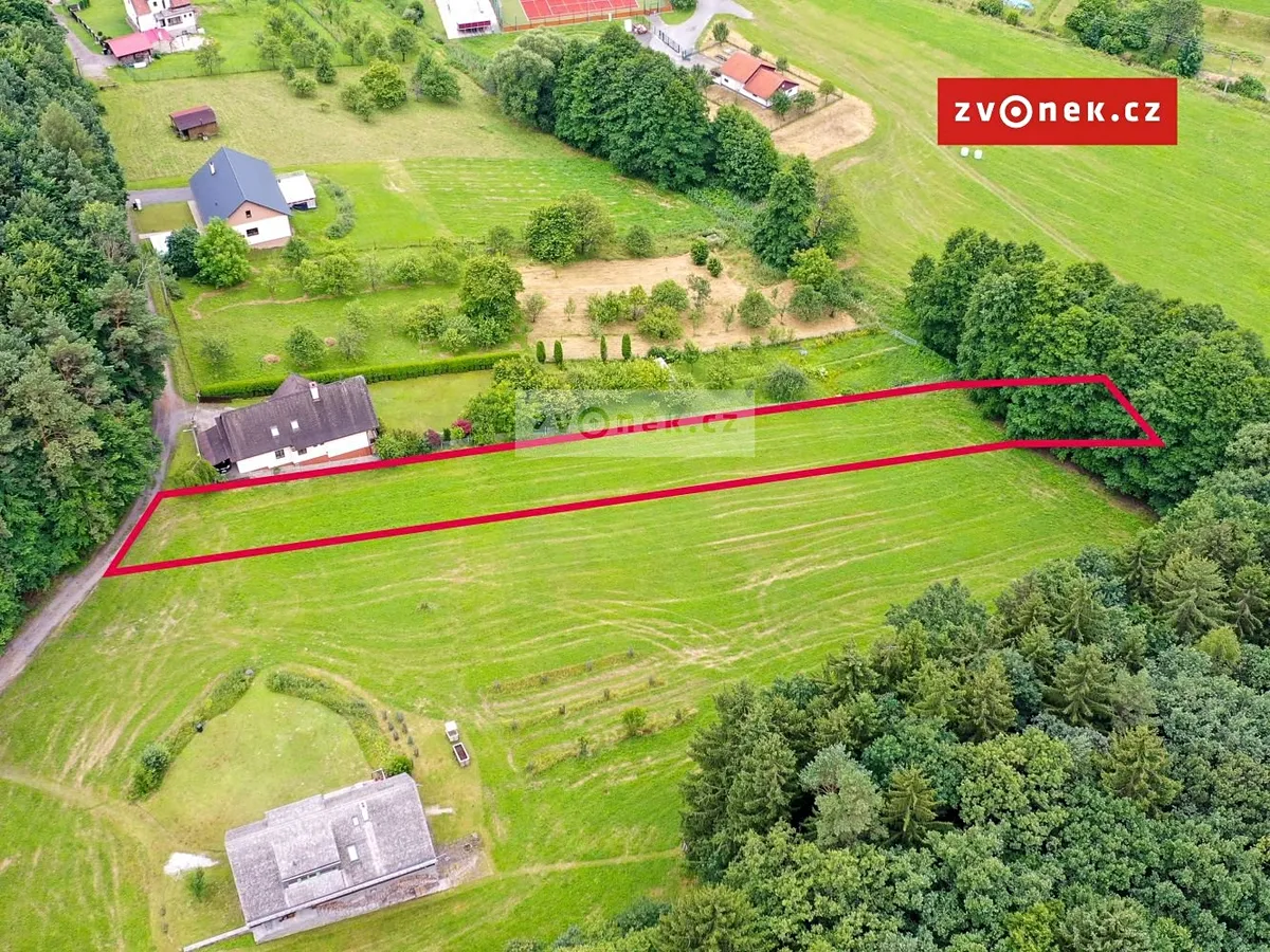 Prodej stavebního pozemku 1841 m²