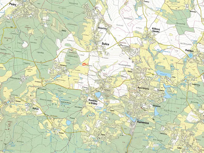 Prodej pole 8524 m², Sulice – náhled fotky 2