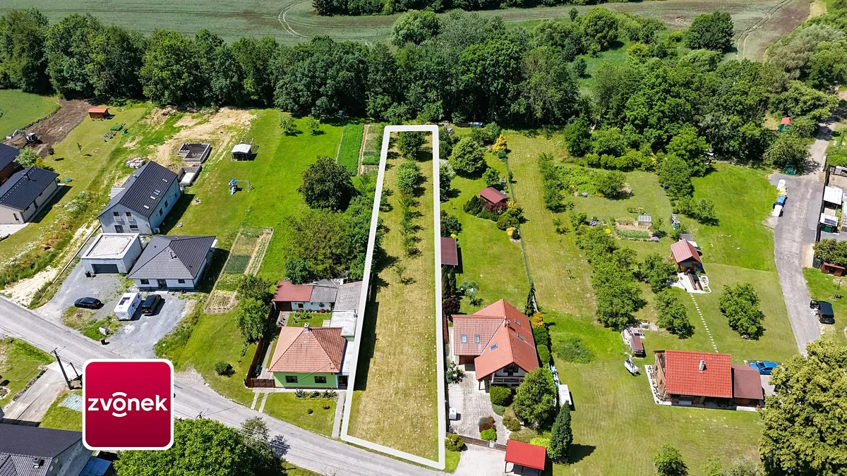 Prodej stavebního pozemku 1833 m²