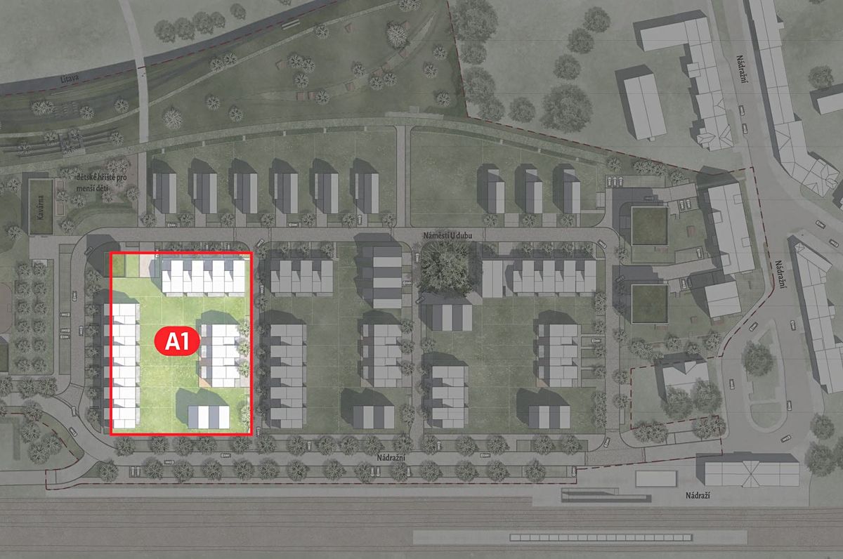 Prodej komerčního pozemku 4350 m², Bučovice – fotka 1 z 3