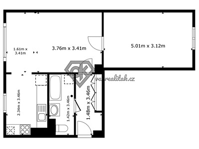 Квартира 2+1 на продаж, 52 м² (2 з 15)