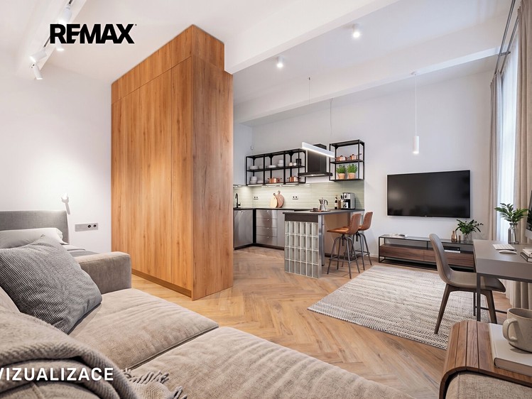 Квартира 1+kk в оренду, 45 м² (3 з 27)