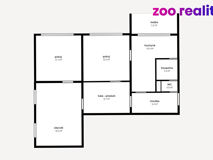 Квартира 3+1 на продаж, 70 м² (18 з 23)