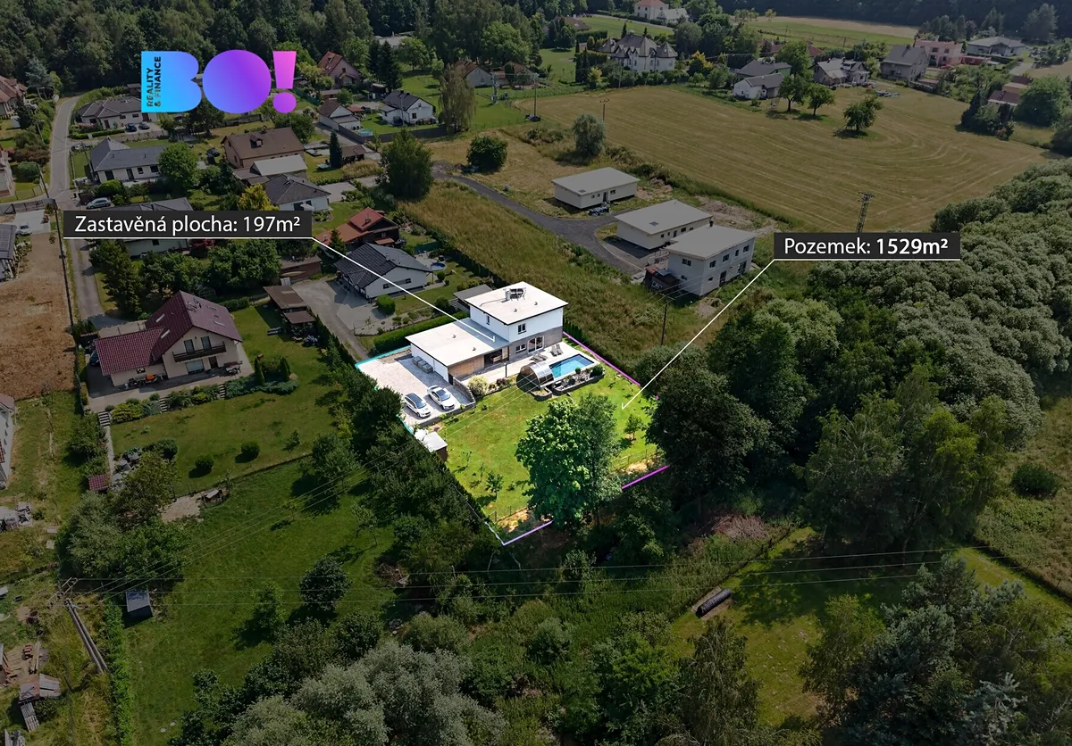 Prodej rodinného domu 191 m², pozemek 1529 m²