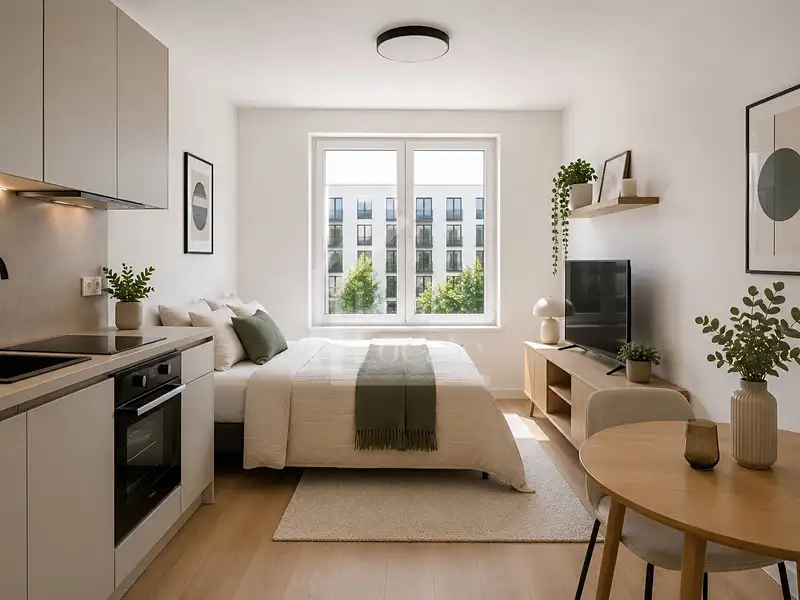 Pronájem bytu 1+kk 38 m², Praha – náhled fotky 1