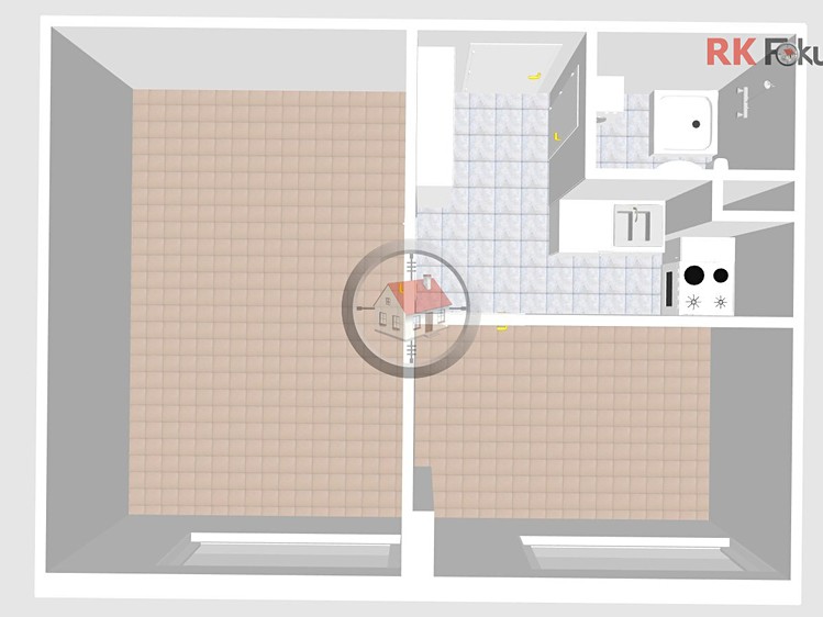 Wohnung 2+kk zur Miete, 34 m² (7 von 9)