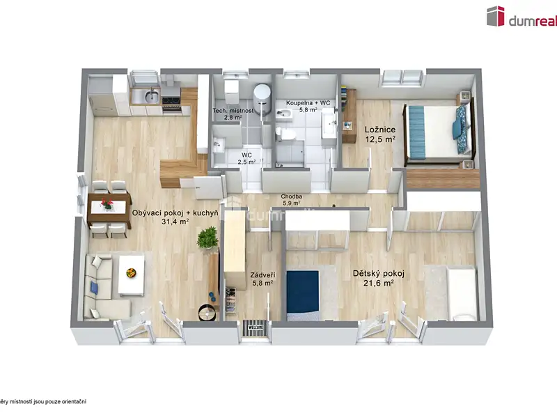 Prodej rodinného domu 90 m², pozemek 667 m², Hájek – náhled fotky 2