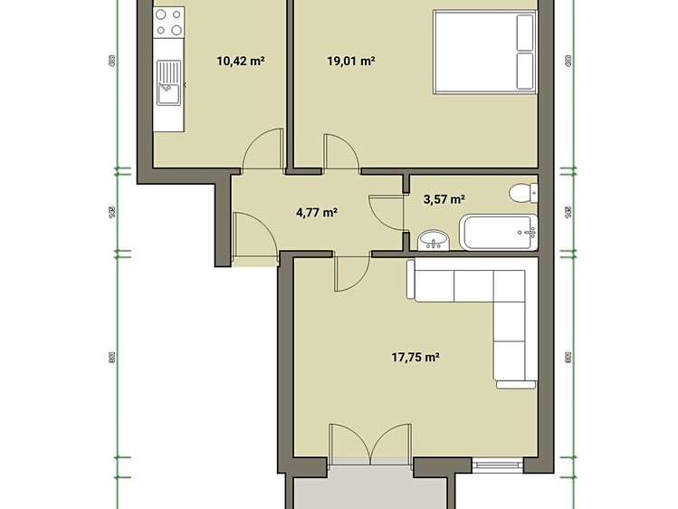 Prodej bytu 2+1, 55 m² (7 z 25)