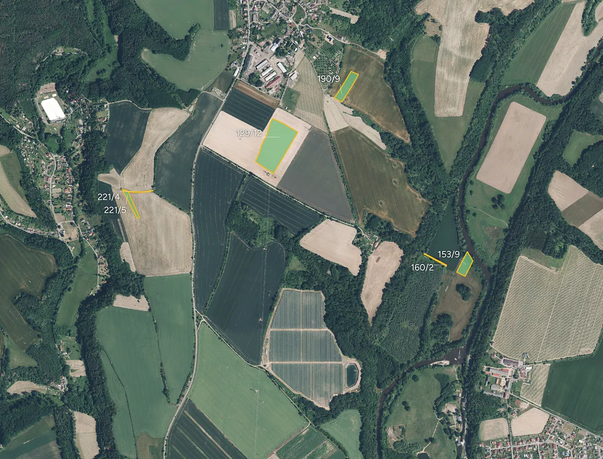 Prodej pole 10265 m²