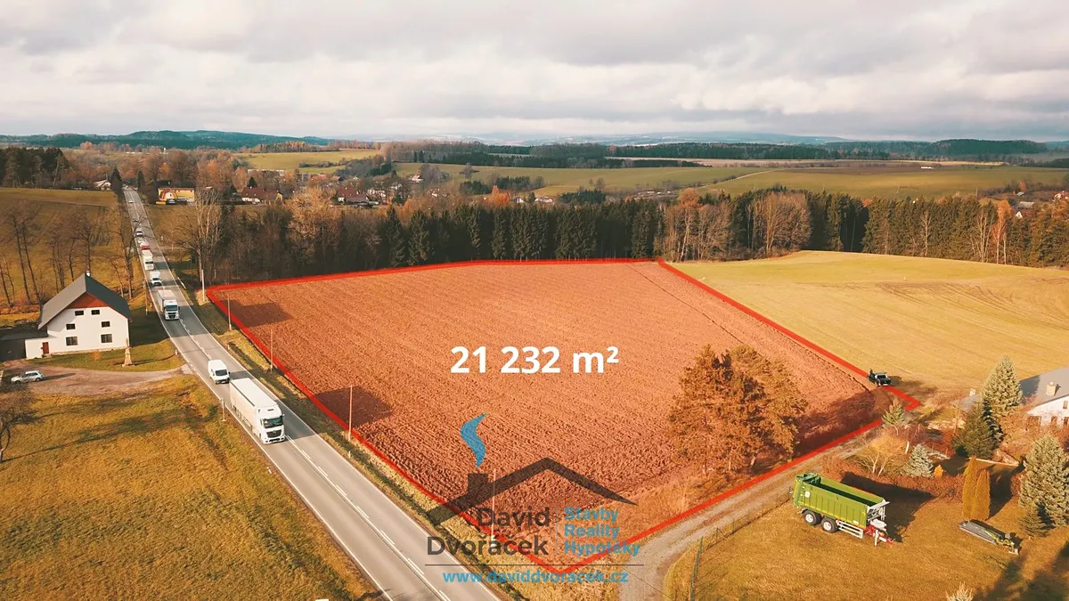 Prodej komerčního pozemku 21232 m²