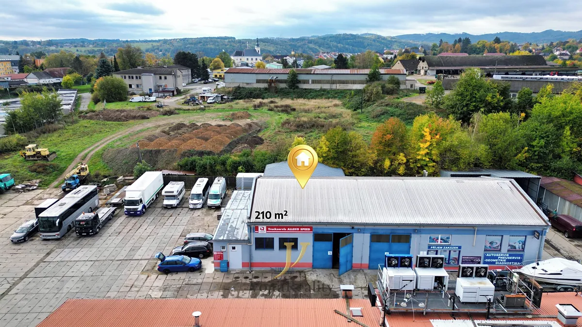 Pronájem skladového prostoru 210 m²