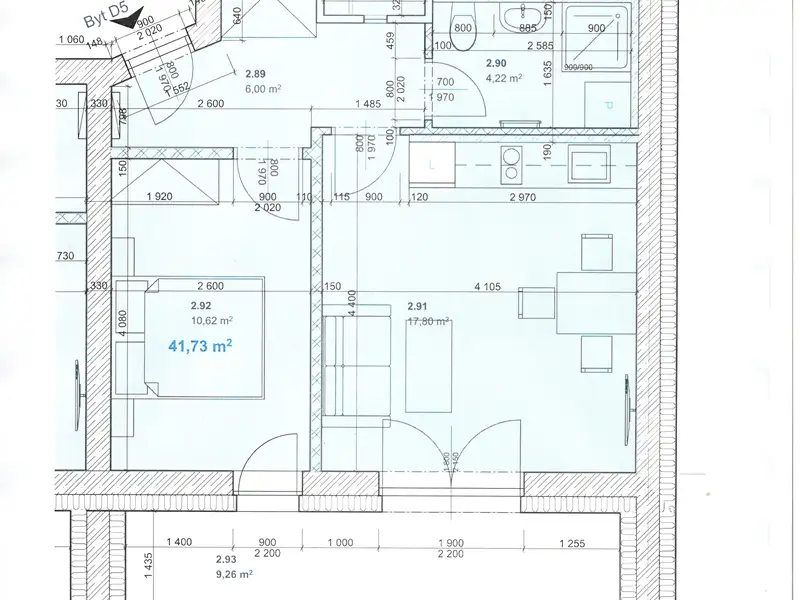 Prodej bytu 2+kk 53 m², Plzeň – náhled fotky 2