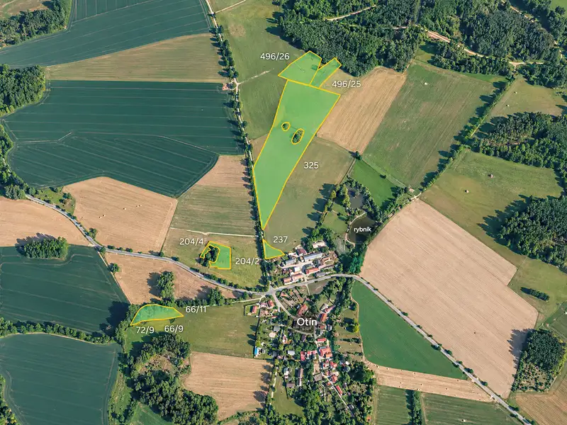 Prodej pole 104443 m², Planá – náhled fotky 1
